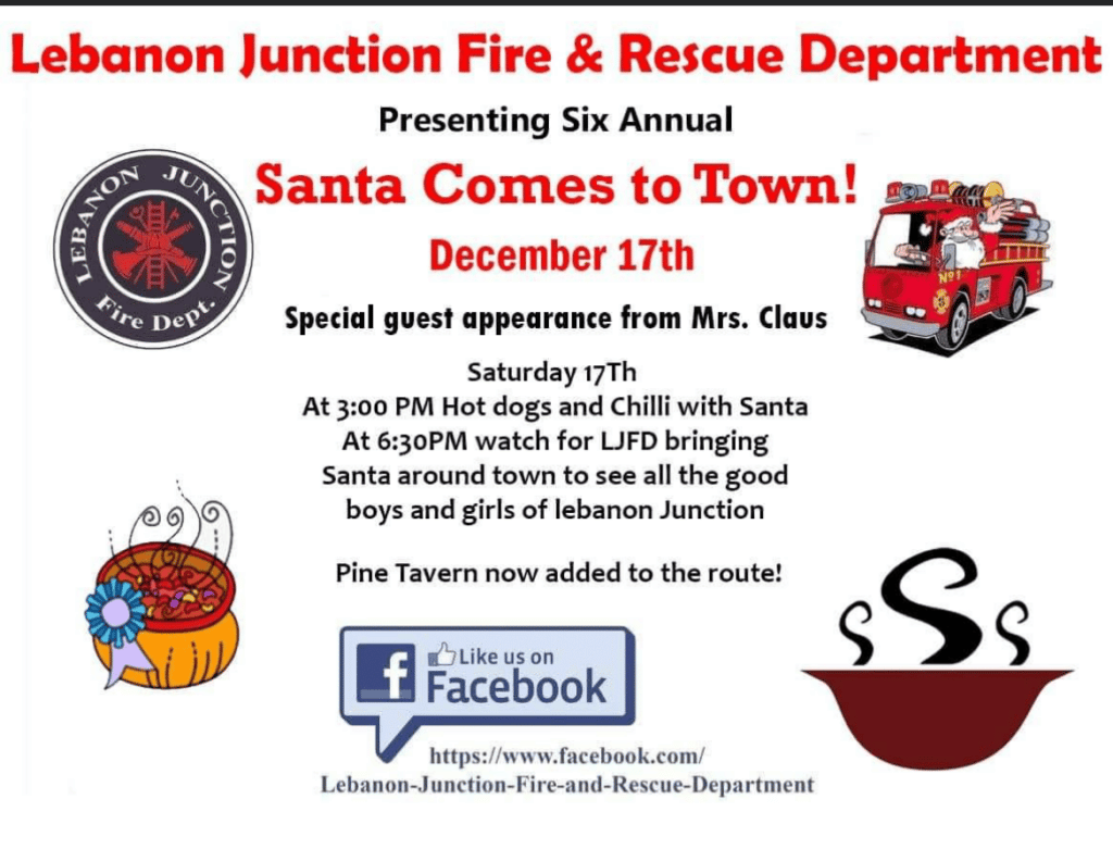 Santa Comes to Town! City of Lebanon Junction, KY Official site
